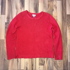 Old navy orange sweater